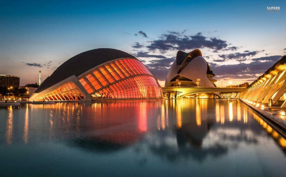 Apartamento Cerca De La Playa Y Ciudad De Las Ciencias Valência Exterior foto